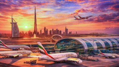 Dubai Airport - Panorama