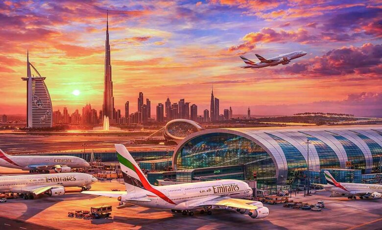 Dubai Airport - Panorama