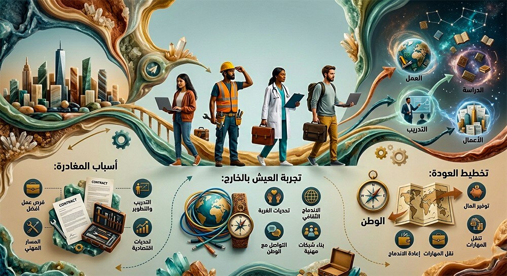 مغترب مؤقتأً !