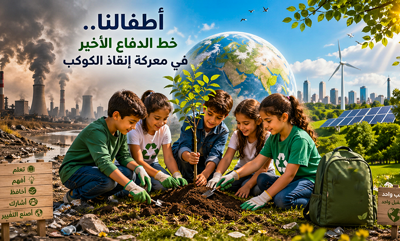 أطفالنا خط الدفاع الأخير في معركة إنقاذ الكوكب