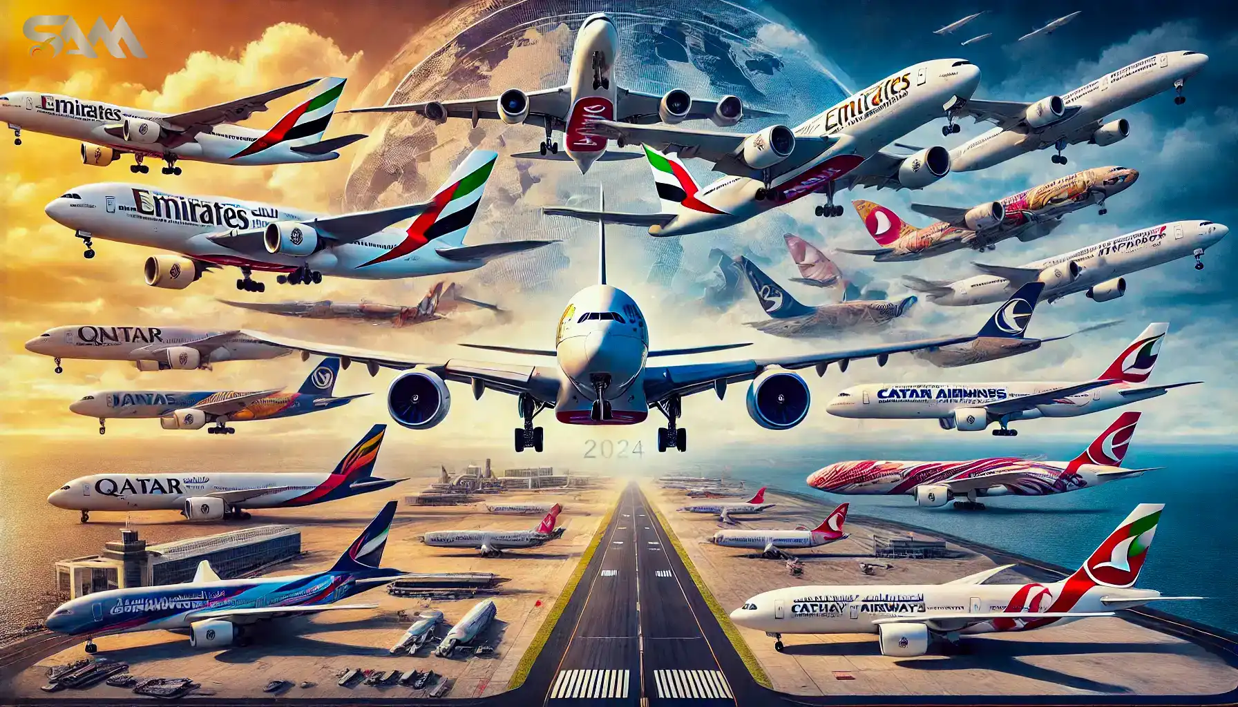 أفضل 20 شركة طيران في العالم في عام 2024