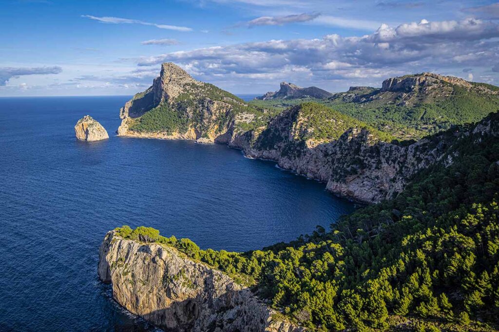 Mirador de sa Creueta, Formentor, Pollença, Mallorca, Balearic Islands, Spain