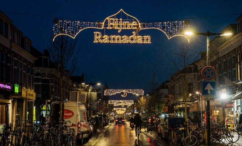 بلدية أوتريخت الهولندية تزيين شوارعها بإضاءات رمضانية