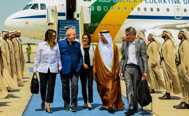 الرئيسان البرازيلي والإماراتي يبحثان تعزيز الشراكة الاستراتيجية