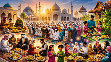 عيد الفطر حول العالم، شعائر موحدة وخصوصية التقاليد