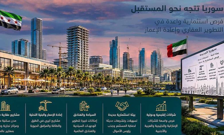 إعمار تراهن على تعافي سوريا.. وسط انفتاح إماراتي